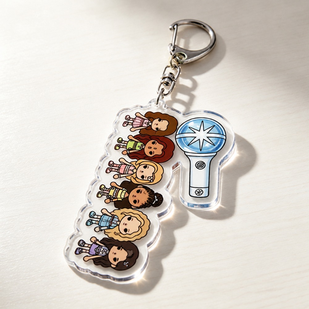 Gaming Accessories For Gaming Room - K-pop Katseye Keychain Accessories Bag Charms