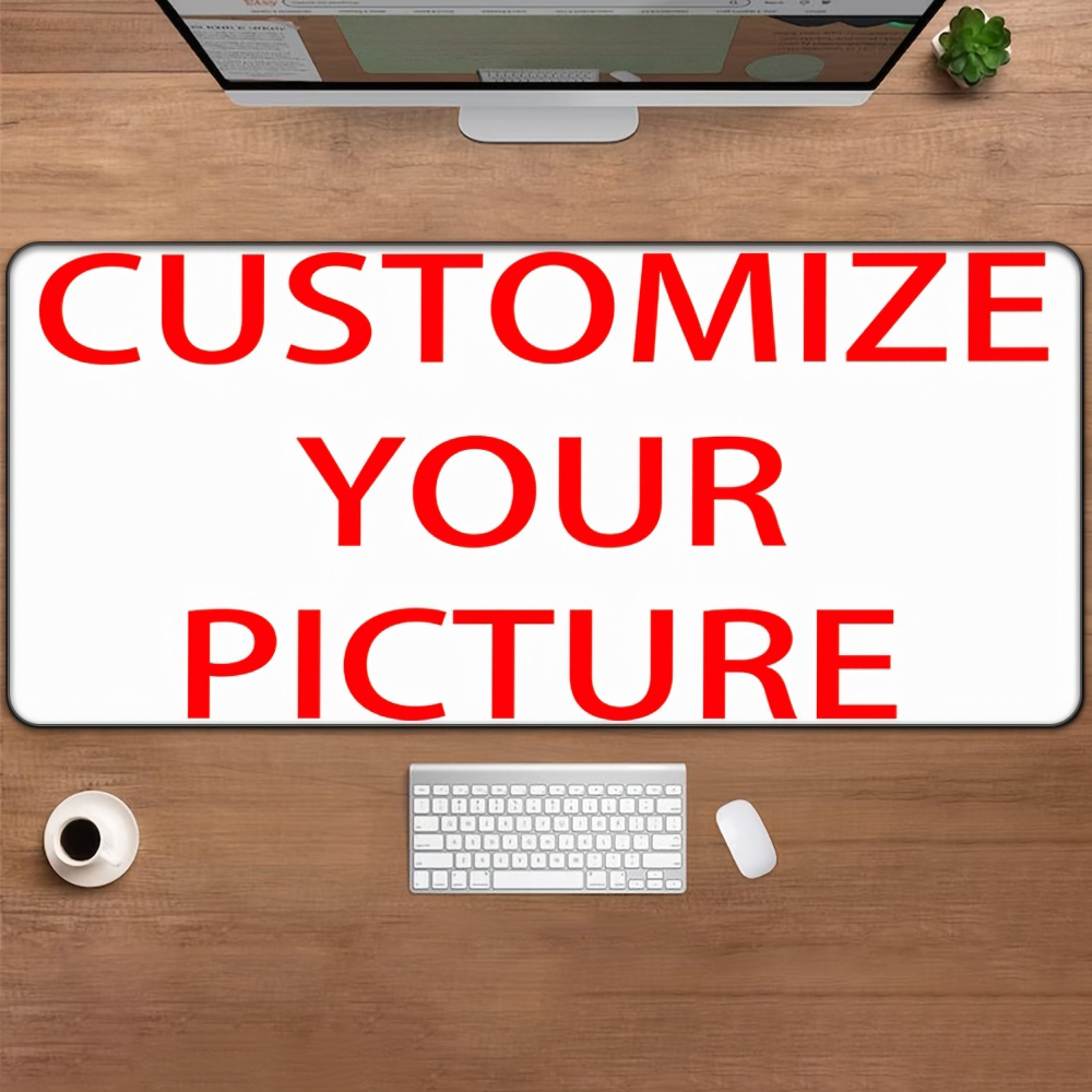 Gaming Accessories Desk - Custom Pattern Mousepad Waterproof Non-Slip Rubber