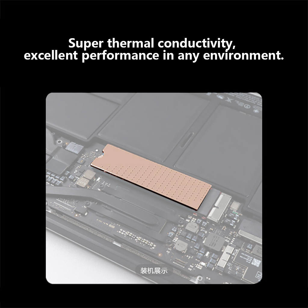 Pure Copper M2 SSD Cooler Dot  - M2 Heatsink Cooler review and price