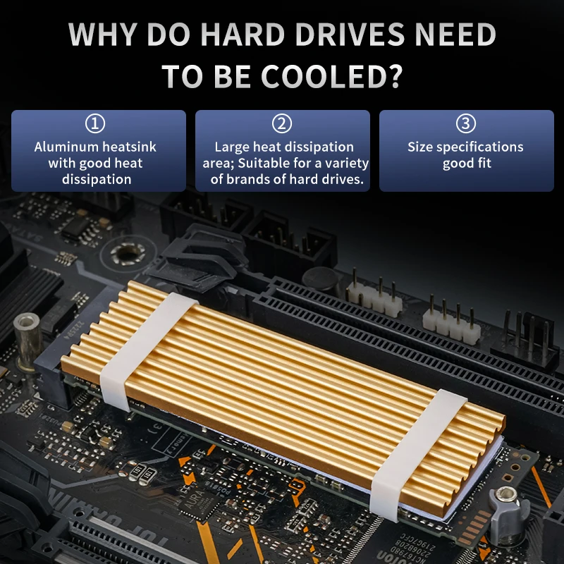 The desktop M2 cooling jacket  - M2 Heatsink Cooler review and price
