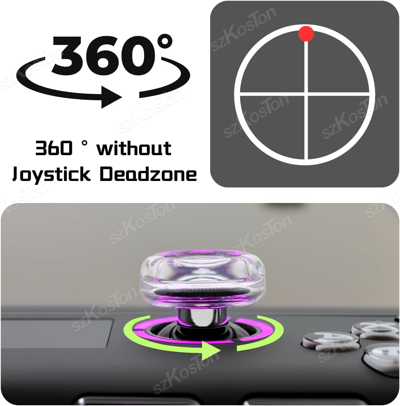 2PCS Liquid Silicone Joystick  - Gaming Handheld Accessories review and price