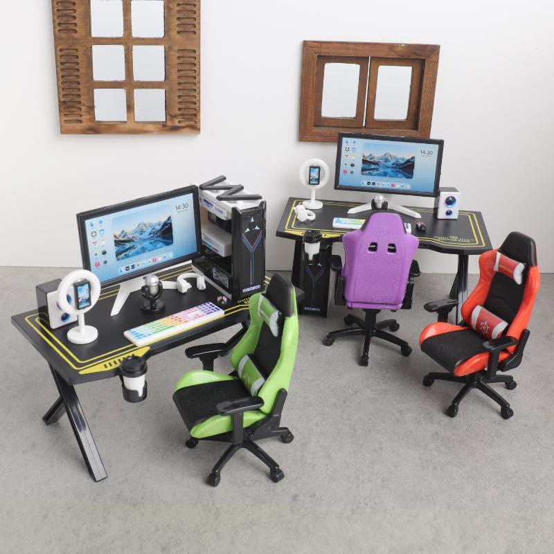 1/12 Dollhouse Tiny Gaming Des - Gaming Accessories Monitor review and price