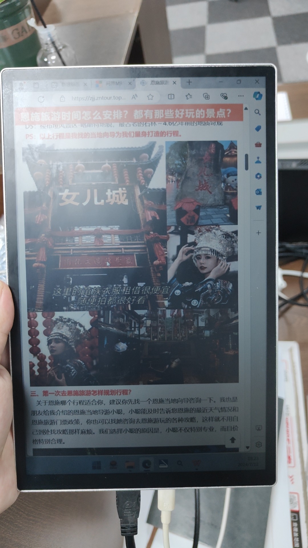 10.5-inch RLCD Full-Reflection - Gaming Accessories Monitor review and price
