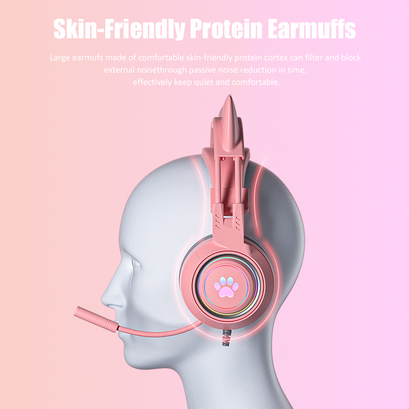 Cute Cat Ear Gaming Headphones - Gaming Accessories Kids review and price