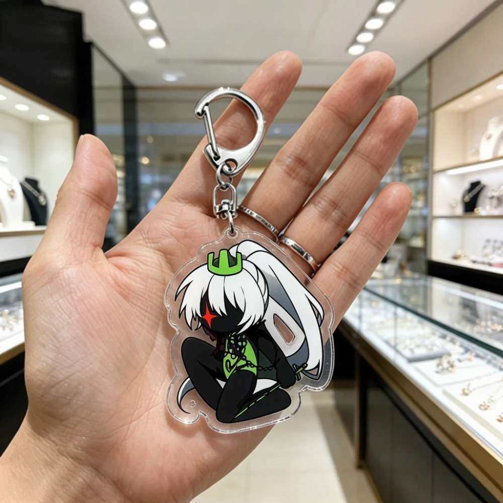 Cute Cartoon Chibi Keychains A - Gaming Accessories For Gaming Room review and price
