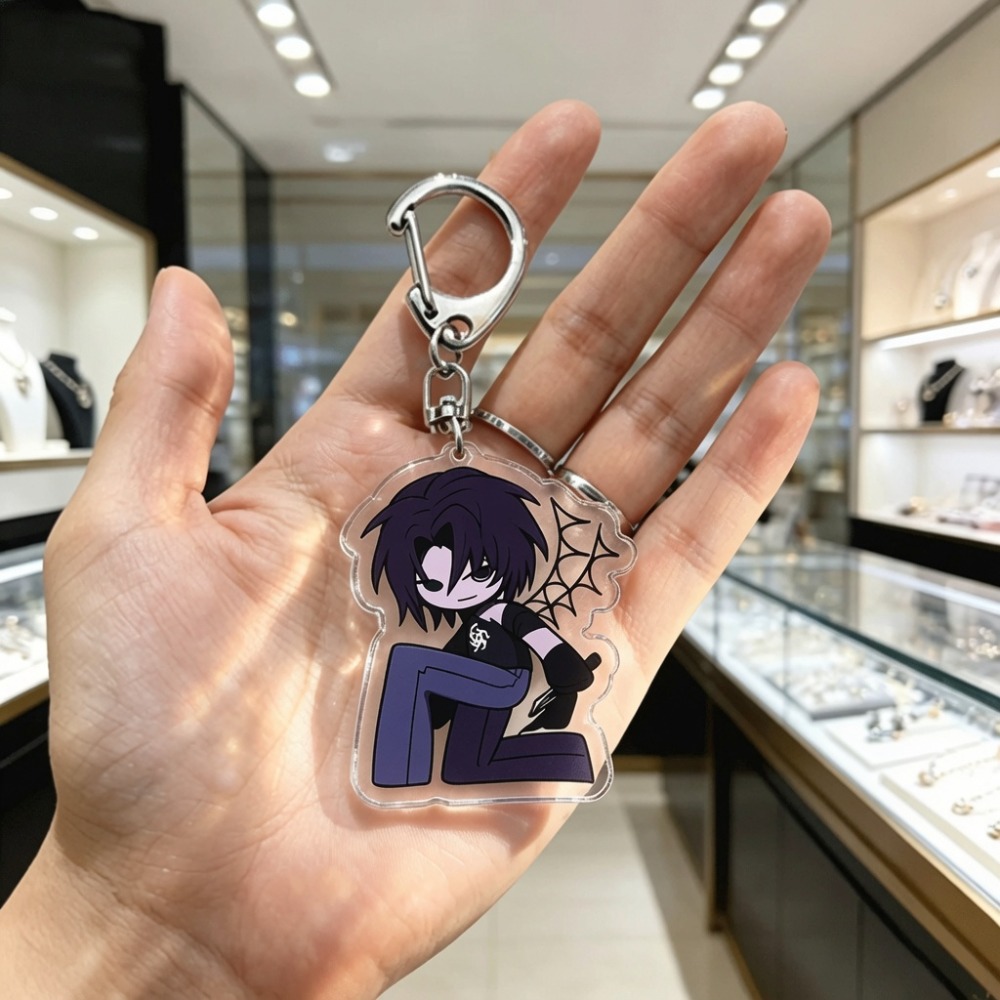 Cute Cartoon Chibi Keychains A - Gaming Accessories For Gaming Room review and price